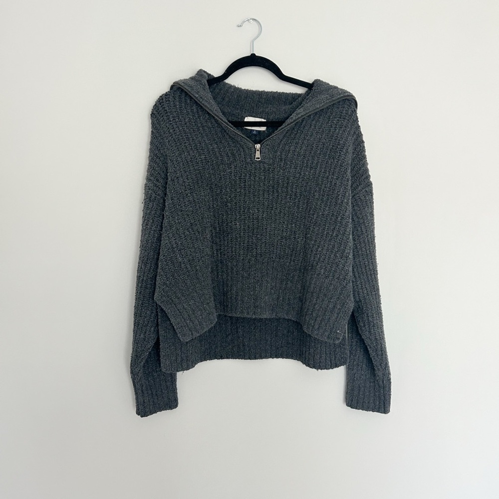 Cozy Gray Women's Sweater